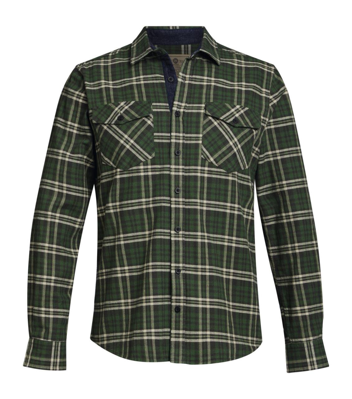 Hemd Gr. XXL PLAID FLANNEL Grün