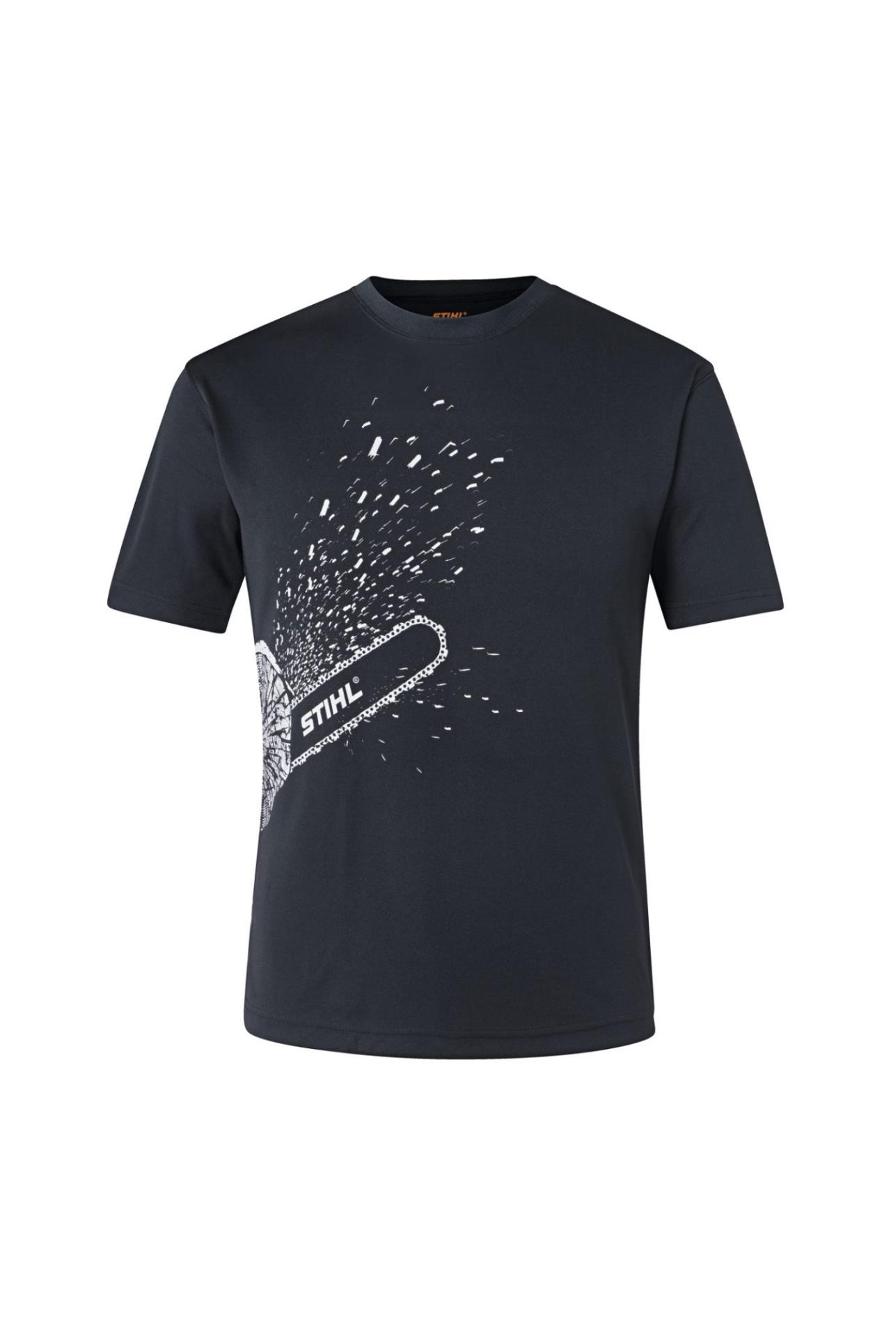 T-Shirt DYNAMIC Schwarz